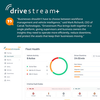 Drivestream Plus Fleet Solution Launch Quote Square