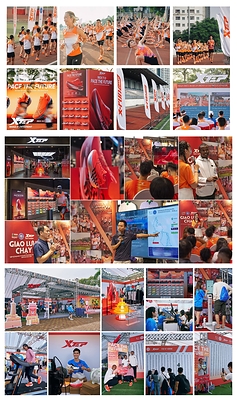 The photos of X-RUN CAMP,Running Friend Gathering,the Standard Chartered Hanoi Marathon Expo Site The photos of X-RUN CAMP,Running Friend Gathering,the Standard Chartered Hanoi Marathon Expo Site