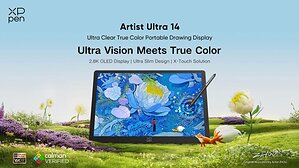 XPPen stellt das Artist Ultra 14 vor und bringt professionelle Zeichenfunktionen in ein kompakteres Format