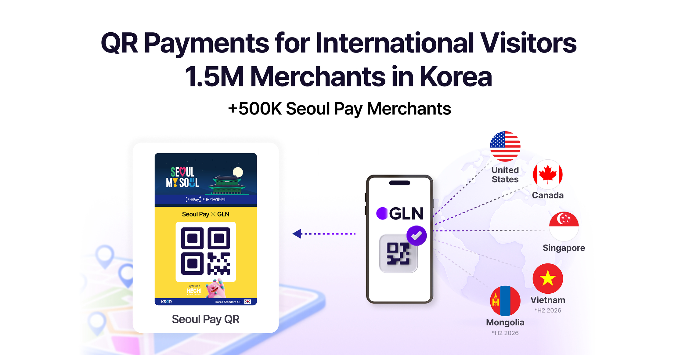 Hana Bank Subsidiary GLN Expands QR Payment Network for International Travelers to Korea