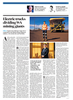 XCMG's Electric Mining Push Featured in The Australian Financial Review