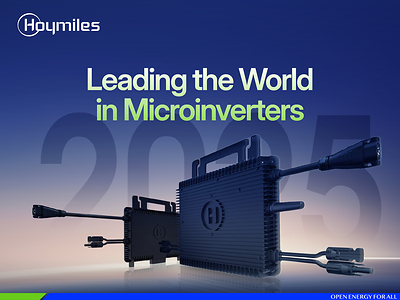 newswire.ca - Hoymiles Achieves 17.4% Global Microinverter Shipment Share, Reinforcing Its Leadership in the Global Market