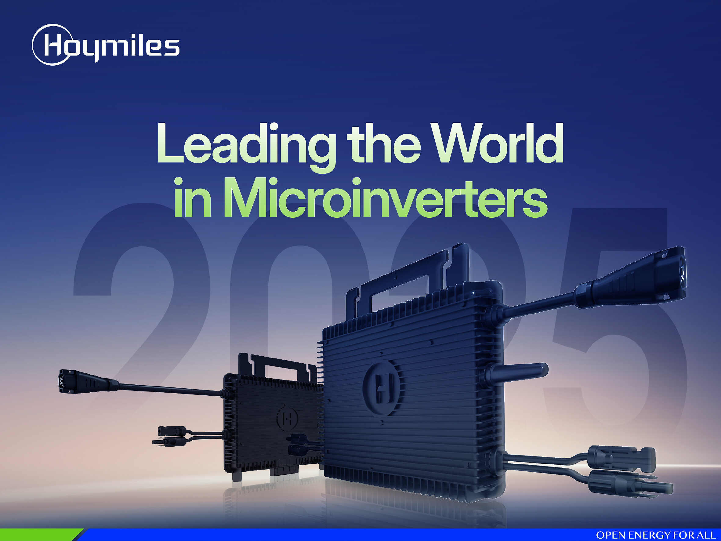 Hoymiles a atteint 17,4 % des livraisons mondiales de micro-onduleurs en 2025