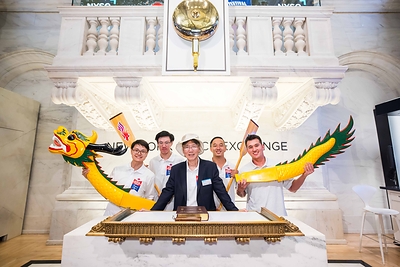 Hong Kong Dragon Boat Festival at NYSE