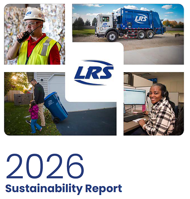 This is the third annual sustainability report from LRS.
