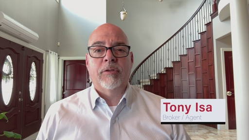 Tony Isa, Broker/ Agent