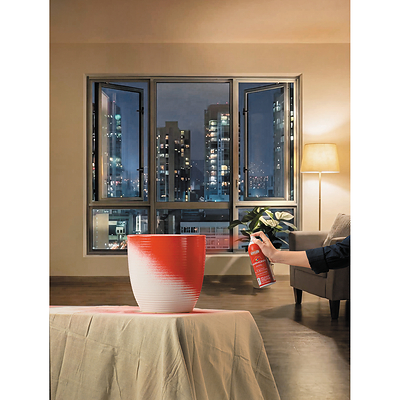 Krylon® Harmony® expands where spray paint projects can happen, including indoor projects when used in a well-ventilated area. Its premium water-based formula offers low odor, reduced overspray and smooth, even coverage for projects like this refreshed planter.