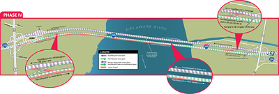 New Traffic Pattern on Delaware Memorial Bridge effective September 7, 2026.