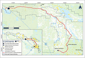 1911 Gold Announces Mineral Resource Estimate Update for the Ogama-Rockland Gold Project