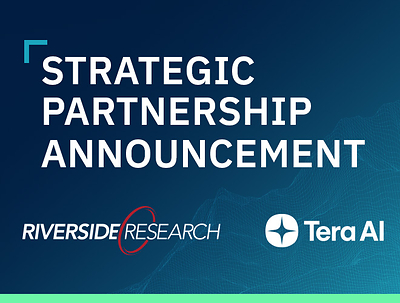 Strategic Partnership Announcement: Riverside Research and Tera AI