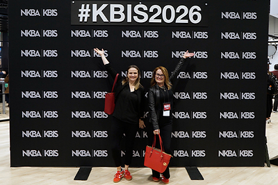 Now in its 25th year as an agency, Merlot Marketing was onsite at DCW 2026 walking the floor to produce the Haute @ Home Video Series, highlighting trends in home and building space.