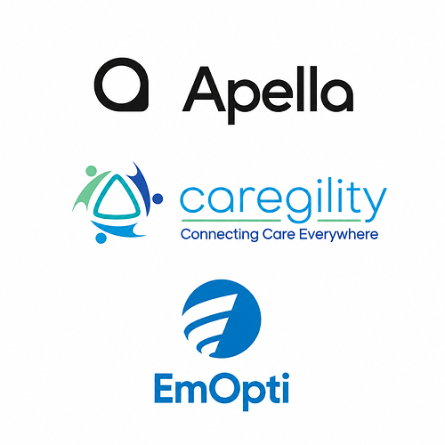 Caregility, Apella & EmOpti