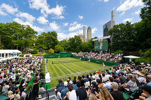 The Wimbledon Court comes to Central Park: Five Years of Wimbledon in New York City