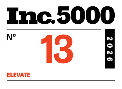 Elevate Ranks No. 13 on the 2026 Inc. 5000 List of America’s Fastest-Growing Private Companies