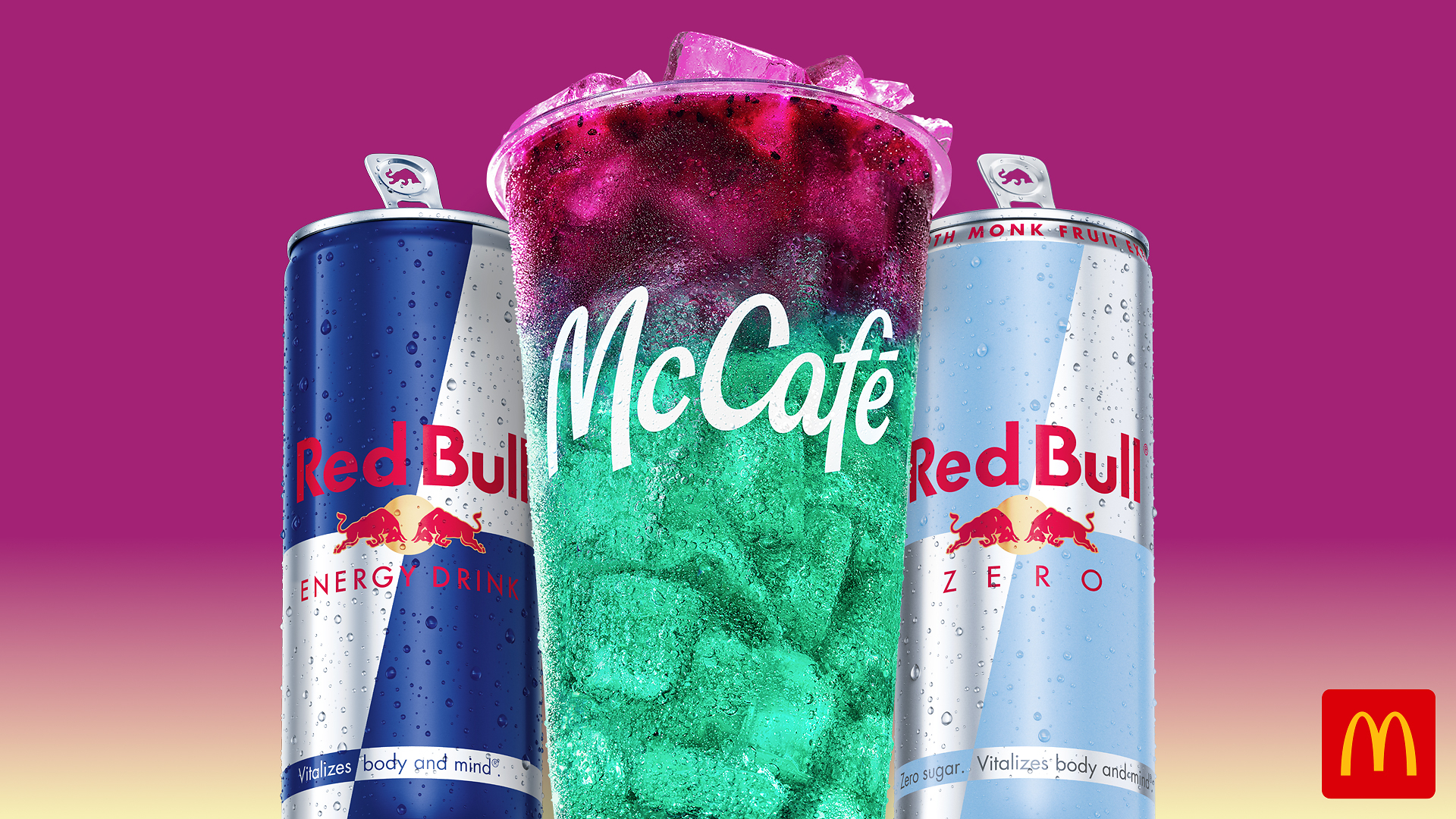 McDonald's USA Enters the World of Energy with Red Bull® Dragonberry Energizer