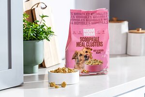 NOM NOM BREAKS THROUGH FROZEN FRICTION WITH SCOOPABLE MEAL CLUSTERS