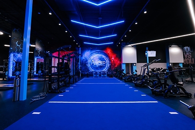 Amped Fitness® is a rapidly expanding Experience-Design fitness brand built around immersive training destinations, premium amenities and community-focused experiences. Amped Fitness® is a rapidly expanding Experience-Design fitness brand built around immersive training destinations, premium amenities and community-focused experiences.