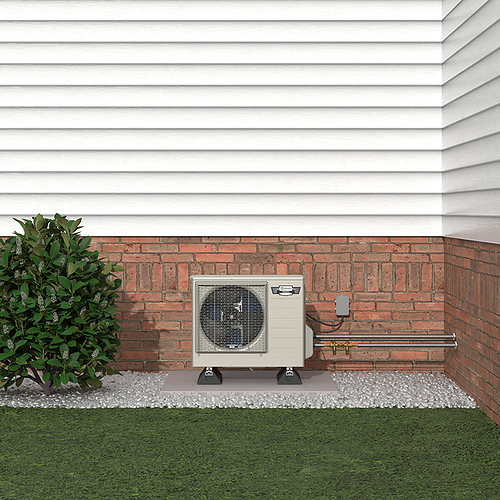 The new A. O. Smith Voltex® X is the first widely available outdoor split system heat pump water heater (HPWH) in the U.S.