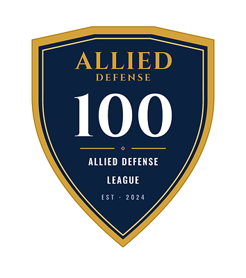 Allied Defense 100 Badge