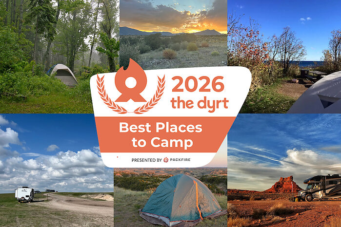 The Dyrt Best Places to Camp: Top 10 in the U.S.
