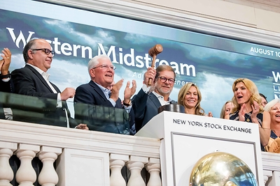 Western Midstream Partners at NYSE on August 10