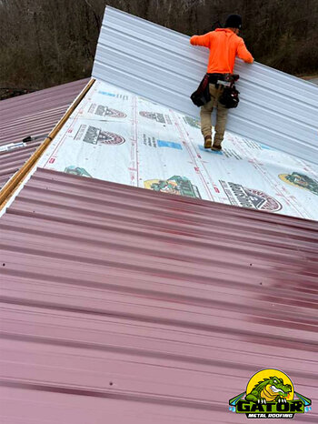 Gator Metal Roofing installers serve homeowners throughout North Carolina with premium metal roofing systems.