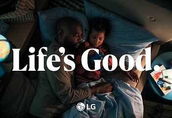 A scene from the 2026 Life's Good campaign film. A scene from the 2026 Life's Good campaign film.