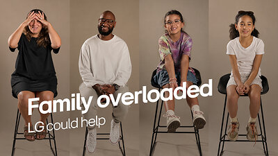 The real family featured in the 2026 Life’s Good campaign film shares their everyday mental load.