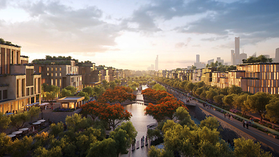 Urban Wadi - Sports Boulevard in Riyadh City