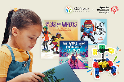Sports-themed stories inspire young learners to explore, design, build, and invent through inclusive STEM learning.