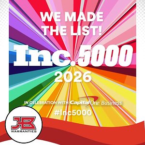 JB Warranties Named No. 3231 on the 2026 Inc. 5000 List, the Most Prestigious Ranking of America's Fastest-Growing Private Companies