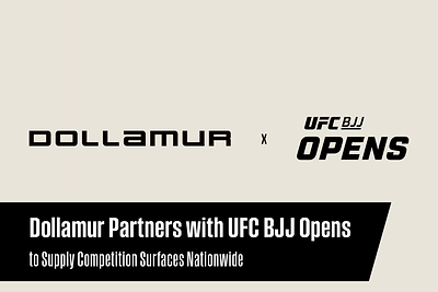 Dollamur announced today a multi-year partnership as the exclusive competition mat provider for the newly launched UFC BJJ Opens tournament series. 