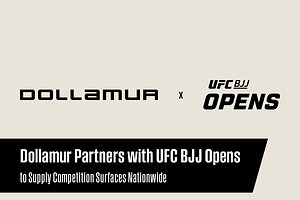 Dollamur Partners with UFC BJJ Opens to Supply Competition Surfaces Nationwide