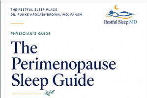 Philadelphia Sleep Physician Dr. Funke Afolabi-Brown Featured on FOX 29, Launches Free "Perimenopause Sleep Guide" for Women Struggling to Sleep in Midlife
