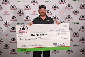 AGCO Honors Kyle Hildebrand as 2025 North American Technician of the Year