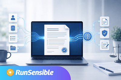 RunSensible Brings Structured Automation and AI Drafting Together for Legal Documents
