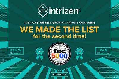 Intrizen Inc. 5000 Two-Time Honoree | 2026 Announcement
