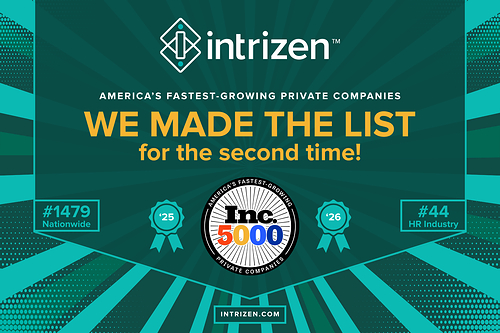 Intrizen Inc. 5000 Two-Time Honoree | 2026 Announcement Intrizen Inc. 5000 Two-Time Honoree | 2026 Announcement