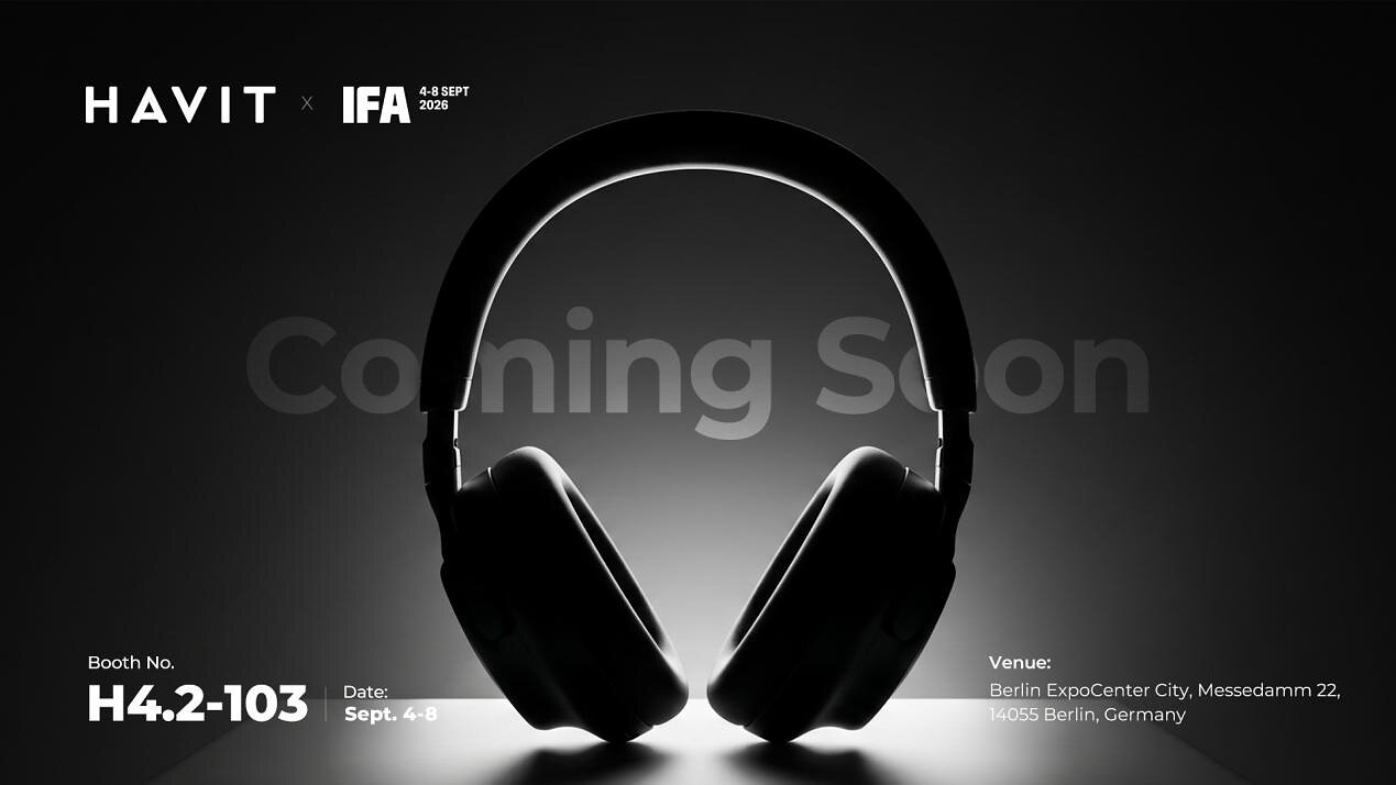 HAVIT stellt auf der IFA 2026 branchenführende KI-Audio-Innovation mit 12 Mikrofonen vor