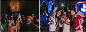 THOUSANDS RAISED A TIGER ACROSS 61 LOCATIONS IN AN ISLANDWIDE TOAST TO SINGAPORE'S 61ST BIRTHDAY