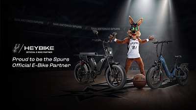SAN ANTONIO SPURS ANNOUNCE OFFICIAL PARTNERSHIP WITH HEYBIKE