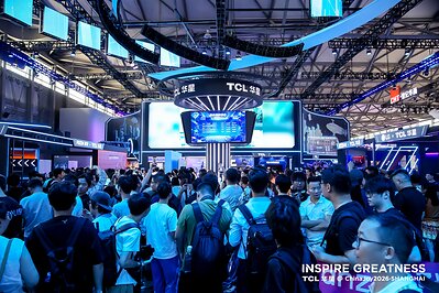 TCL CSOT’s booth at ChinaJoy 2026