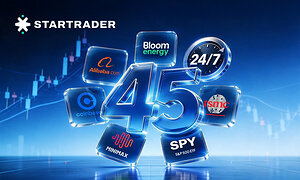 From Chinese AI to Global ETFs: STARTRADER Launches 45 New 24/7 Stock and ETF CFDs Spanning Seven Market Themes