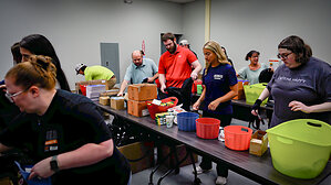 ACECO's Hoist Up! Outreach Committee Partners with United Way of Berks County to Distribute 250 Backpacks to Local Students