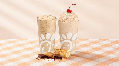 The new Chick-fil-A S’mores offerings combine the nostalgic flavors of toasted marshmallow, graham crackers and chocolate in a S'mores Milkshake and S'mores Frosted Coffee.