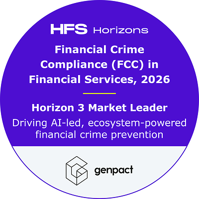 Genpact Recognized as a Leader in Financial Crime Compliance by HFS Research