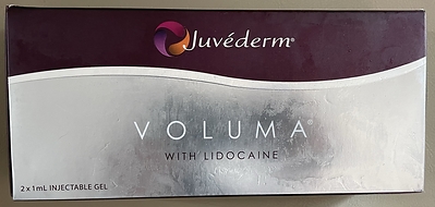 Juvéderm voluma with lidocaine