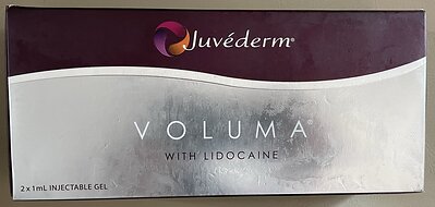 Juvéderm voluma with lidocaine