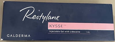 Restylane Kysse injectable gel with lidocaine (hyaluronic acid)