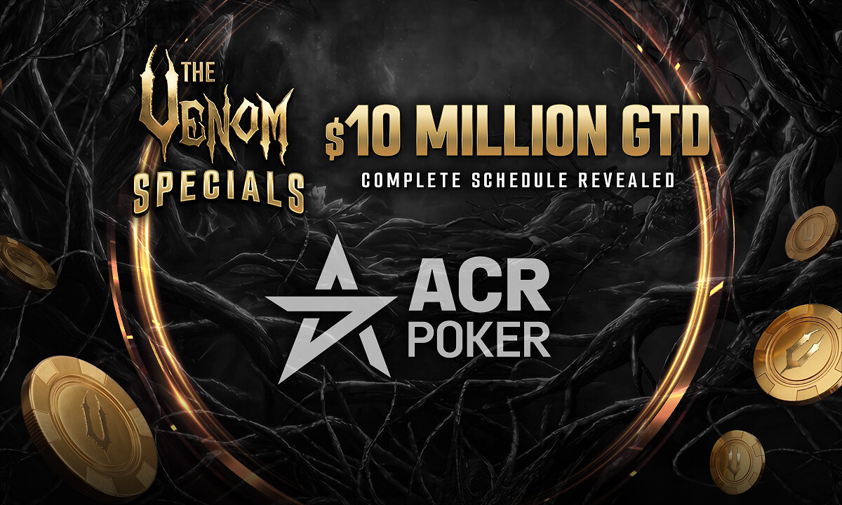 Americas Cardroom dévoile le calendrier des tournois Venom Specials dotés de 10,16 millions de dollars